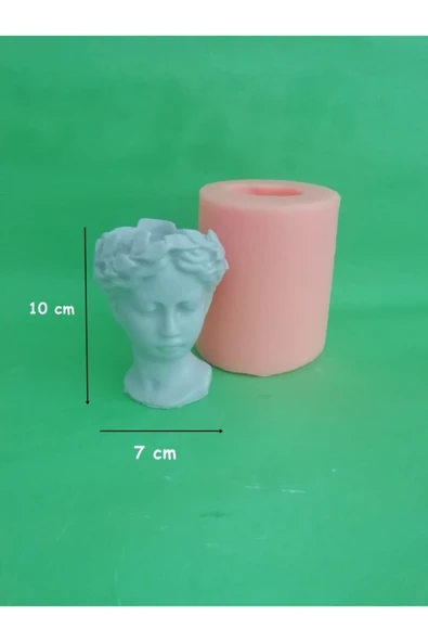 Helen Saksı  10 cm  Silikon Kalıp ürün görseli 1