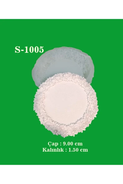 Papatya Desenli Altlık Silikon Kalıp (S1005) ürün görseli 1