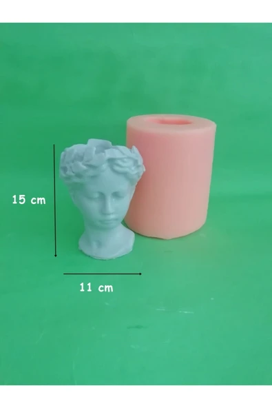 Helen Saksı (15 Cm) Silikon Kalıp ürün görseli 1