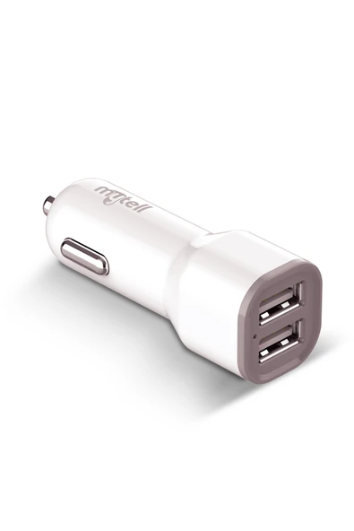 Mytell Tüm Arabalara Uyumlu - Universal Araç Çakmaklık Şarj Aleti - Çift Usb 2.1A MY-A5 ürün görseli 1