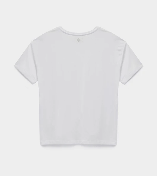 Koton Beyaz Tshirt 7WAK10041NK - Resim 4
