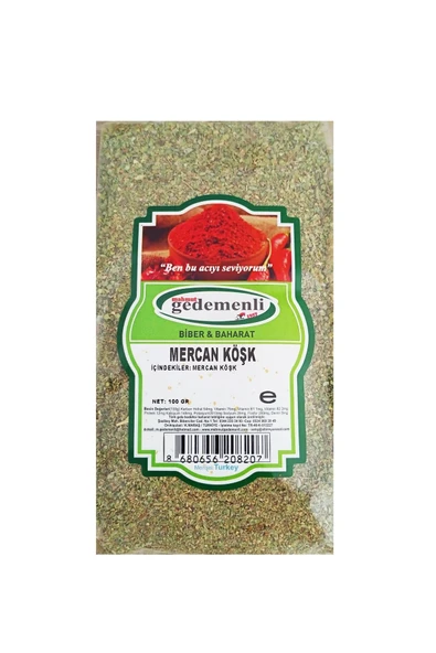 MERCAN KÖŞK 100 GR ürün görseli 1