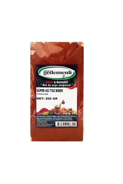 Süper Acı Toz Biber 1 Kg - Resim 5