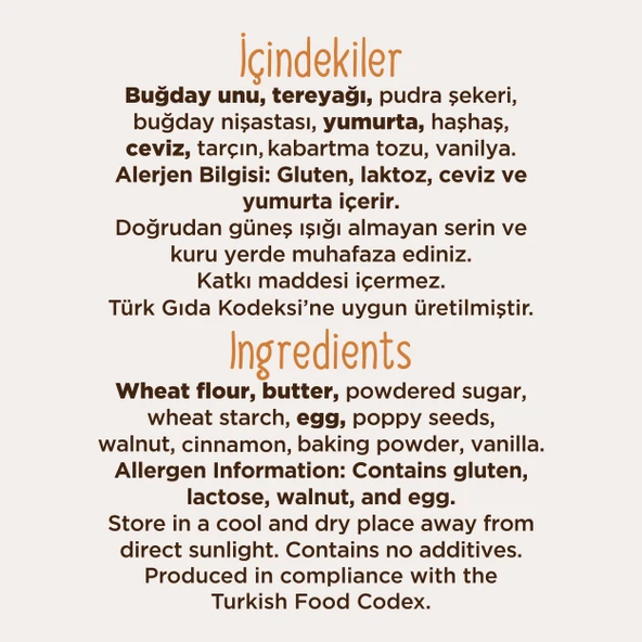 Cevizli Kurabiye 250 G - Resim 4