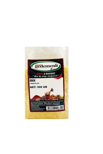 Irmik (doğaldır) 500 Gr ürün görseli 1
