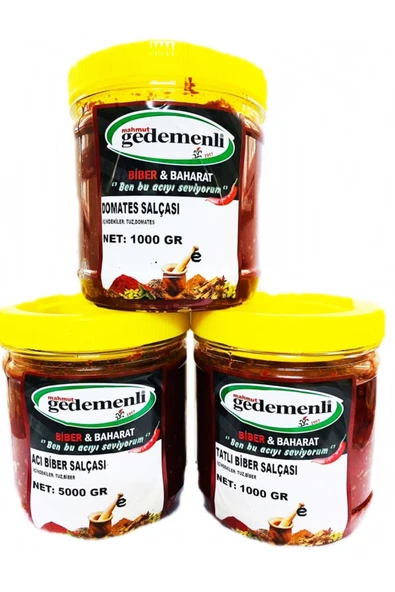 Ev Tipi Salça Seti 1 Kg Luk ürün görseli 1