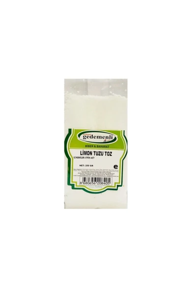 Limon Tuzu Toz 250 Gr - Resim 4