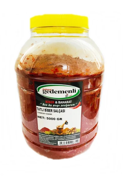 Ev Tipi Tatlı Biber Salçası 5 Kg ürün görseli 1