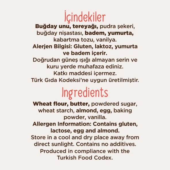 Bademli Kavala Kurabiye 250 G - Resim 4