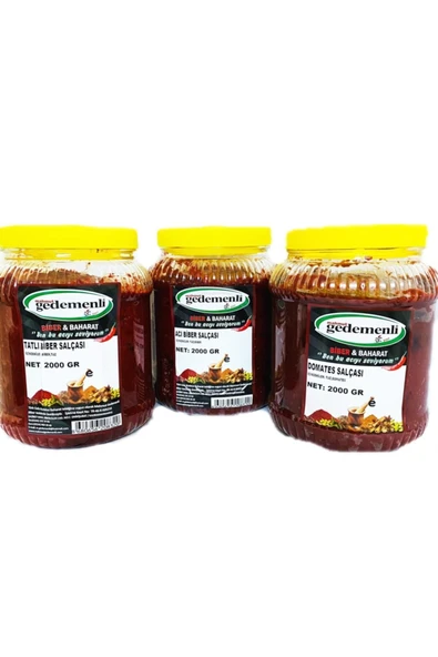 Ev Tipi Salça Seti 2 Kg Luk ürün görseli 1