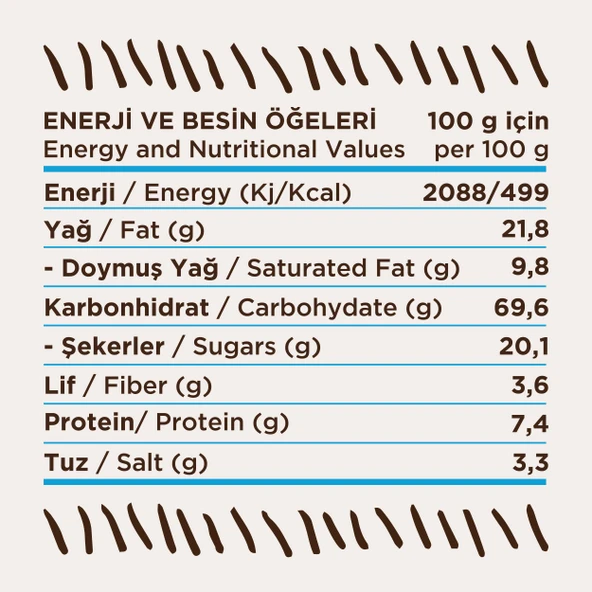 Haşhaşlı Tuzlu Kurabiye 250 G - Resim 4