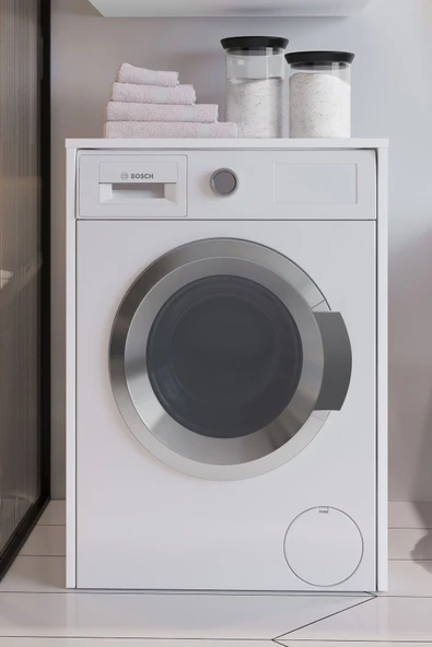 Çamaşır Makine Alt Dolabı Kurutma Makinesi Dolabı Camasıralt ürün görseli 1