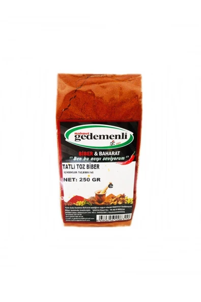 Tatlı Toz Biber 250 Gr ürün görseli 1