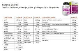 Suda Vitamin Multifem 30 Kapsül - Resim 2
