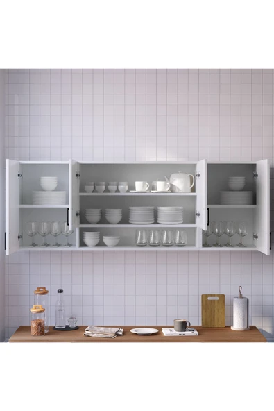 Pars Mutfak Dolabı Üst Modül 180 Cm - Resim 2