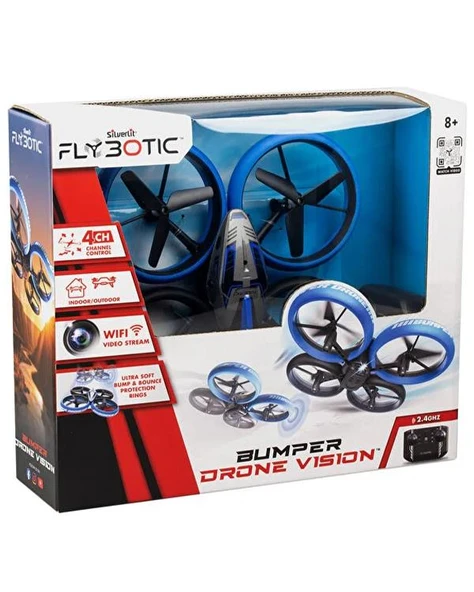 Silverlit Flybotic Bumper Drone Vision Kameralı Quadcopter 84829 ürün görseli 1