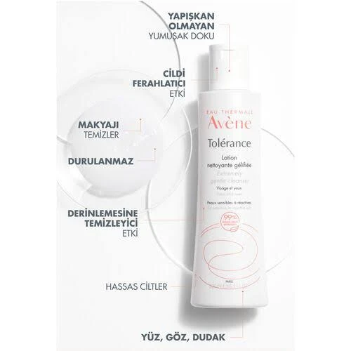 Avene Tolerance Lotion Jel Temizleme Losyonu 200 ml - Resim 2