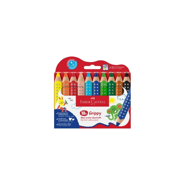 Faber-Castell Fc Grippy Boya Kalemi 10'lu ürün görseli 1