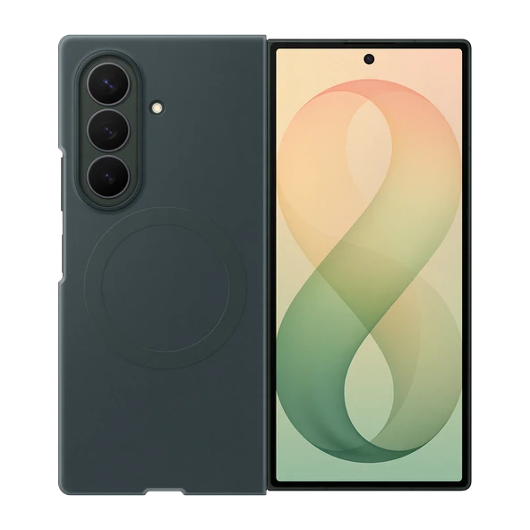 Samsung Galaxy Z Fold8 Ultra Silikon Magnet Kılıf - Haki ürün görseli 1