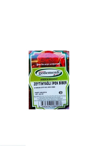 Zeytinyağlı Ipek Biber 250 gr ürün görseli 1