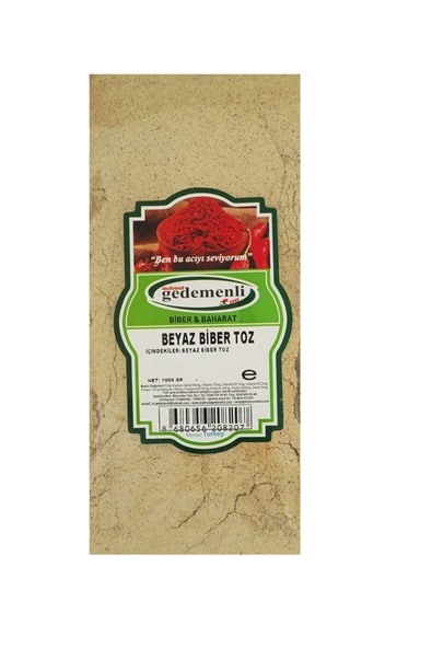 BEYAZBİBER TOZ 1000 GR ürün görseli 1