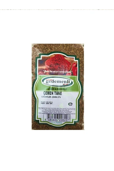 ÇEMEN TANE (BOY OTU) 250 GR ürün görseli 1