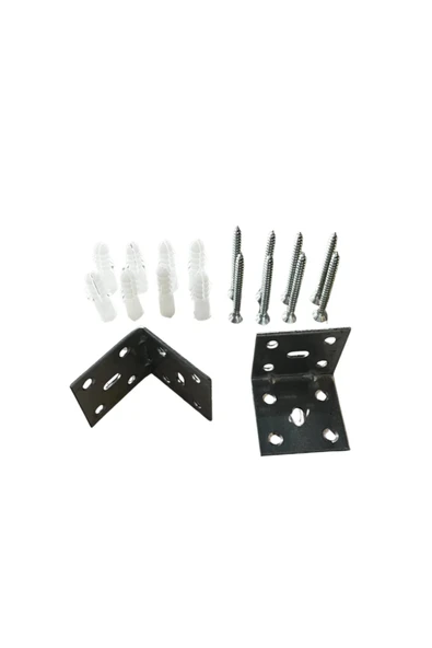 KRİSTAL Galvenizli Köşebent 40cm x 40cm (6'lı Paket) ürün görseli 1