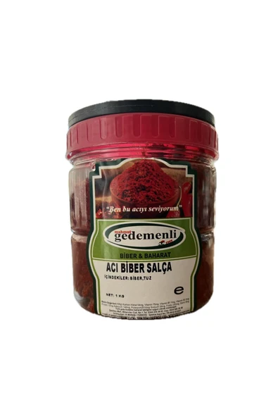 EV TİPİ ACI BİBER SALÇASI 1 KG - Resim 5