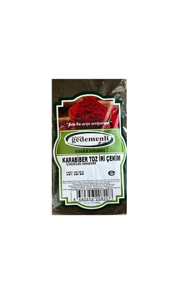 KARABİBER İRİ ÇEKİM 250 GR ürün görseli 1