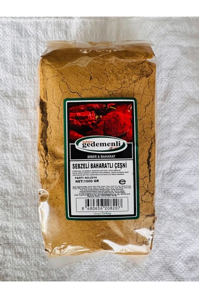 SEBZELİ BAHARATLI ÇEŞNİ 1000 GR ürün görseli 1