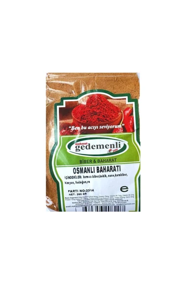 OSMANLI BAHARATI 250 GR ürün görseli 1