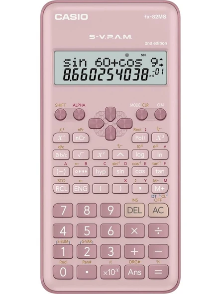 CASIO FX-82MS BILIMSEL FONK H.MAKINESI 2.NESIL PEM ürün görseli 1