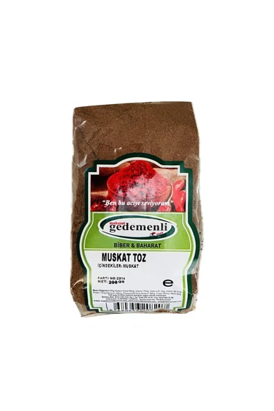 MUSKAT TOZ 200 GR ürün görseli 1
