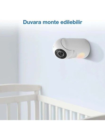 Vtech Döndürülebilir ve Eğilebilir Kameralı 5’’ Görüntülü Bebek Monitörü - VM5367 - Resim 6