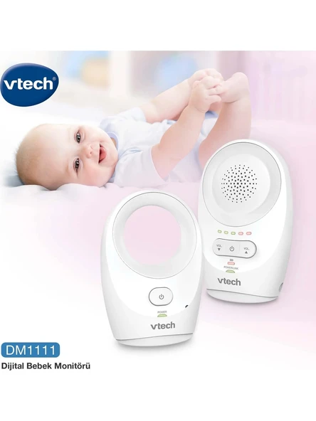 Vtech Artırılmış Menzile Sahip Sesli Bebek Monitörü - DM1111 ürün görseli 1