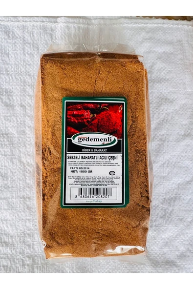 SEBZELİ BAHARATLI ACILI ÇEŞNİ 1000 GR ürün görseli 1