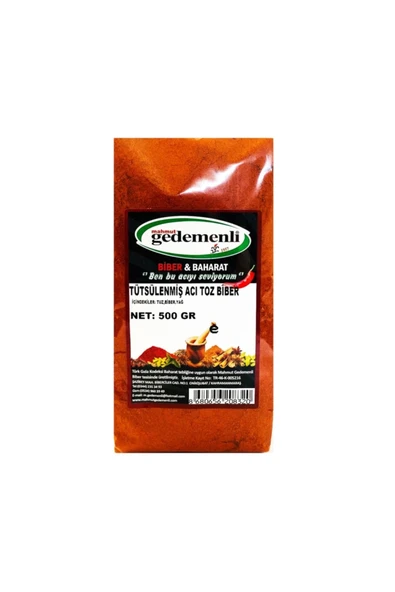 Tütsülenmiş Acı Toz Biber 500 Gr - Resim 5
