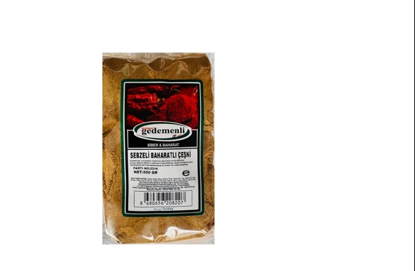 Sebzeli Baharatlı Çeşni 500 Gr ürün görseli 1