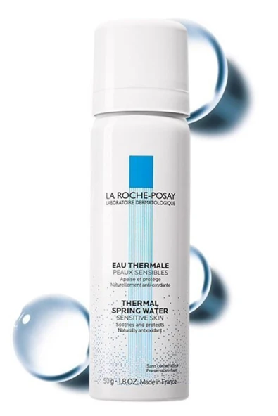 La Roche Posay Eau Thermale Spring Water 50ml - Hassas Ciltler için Termal Su ürün görseli 1