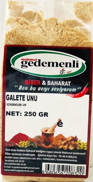 Gedemenli Galeta Unu 250 G ürün görseli 1