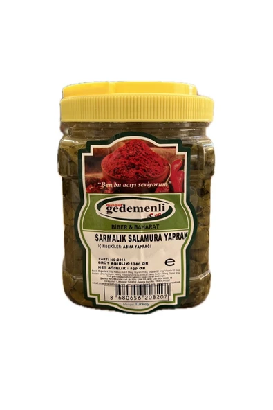 Salamura Yaprak  1250 gr ürün görseli 1