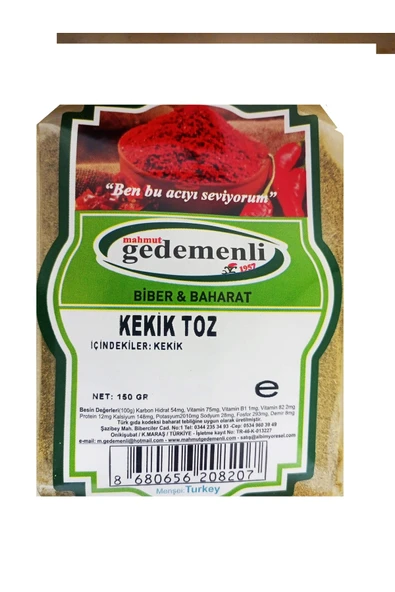 KEKİK TOZ 150 GR ürün görseli 1