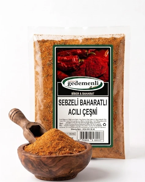 SEBZELİ BAHARATLI ACILI ÇEŞNİ 250 GR ürün görseli 1