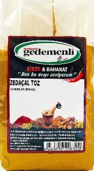 Mahmut Gedemenli Toz Zerdeçal 1 KG ürün görseli 1