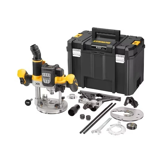DEWALT DCW620NT 18V LI-ON KÖMÜRSÜZ FREZE MAKİNASI (AKÜSÜZ) ürün görseli 1