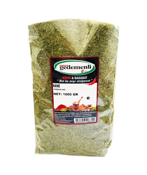 Mahmut Gedemenli Nane 1 KG ürün görseli 1