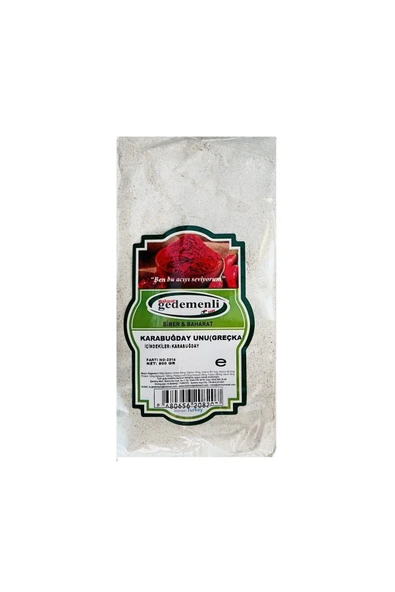KARABUĞDAY UNU ( GREÇKA) 500 GR - Resim 3