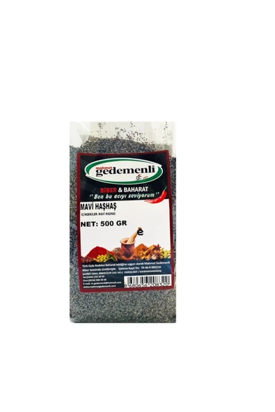 Mavi Haşhaş 500 gr - Resim 4