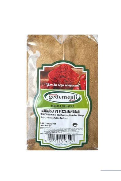 Makarna Ve Pizza Baharatı 500gr - Resim 3