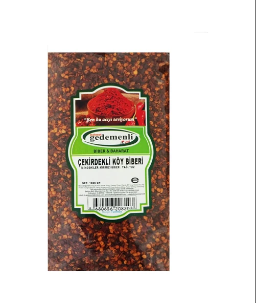 Mahmut Gedemenli Çekirdekli Köy Biberi 1 KG ürün görseli 1